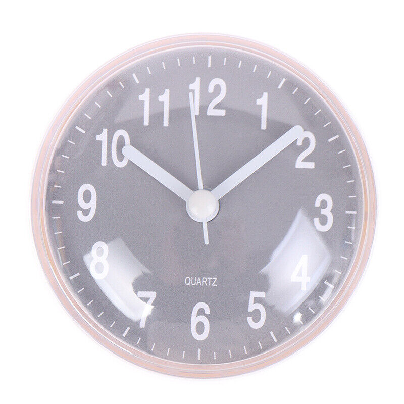 Bathroom Wall Clock With Suction Cup