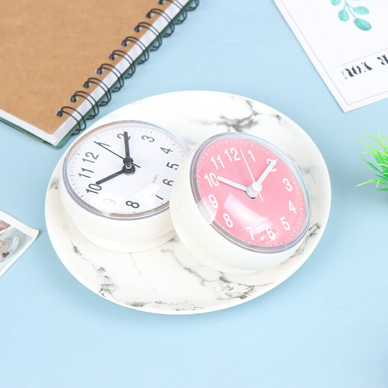 Bathroom Wall Clock With Suction Cup