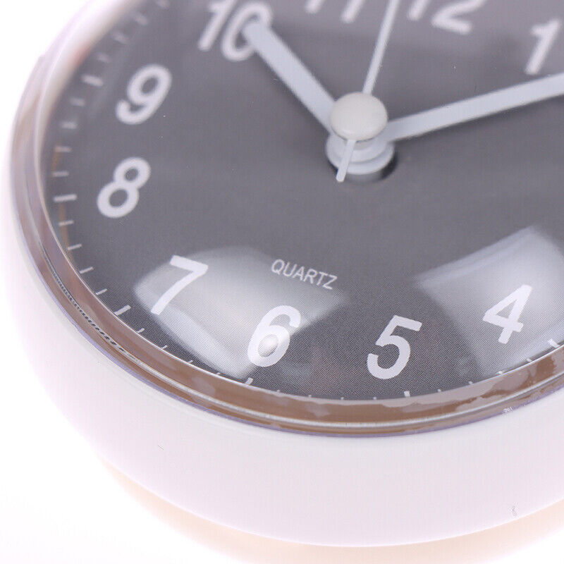 Bathroom Wall Clock With Suction Cup