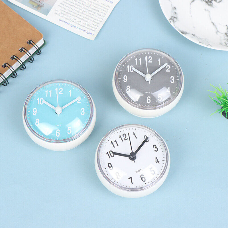 Bathroom Wall Clock With Suction Cup