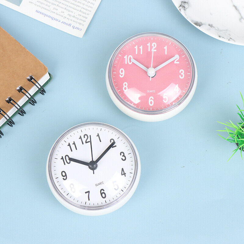 Bathroom Wall Clock With Suction Cup