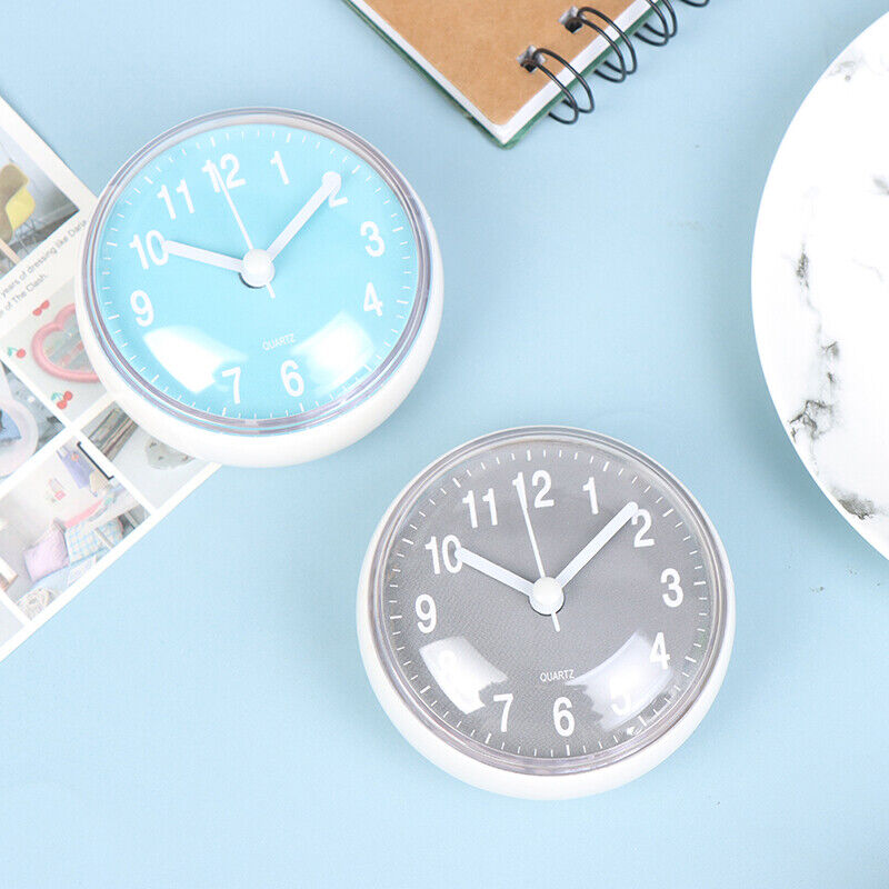 Bathroom Wall Clock With Suction Cup