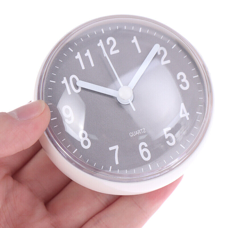 Bathroom Wall Clock With Suction Cup