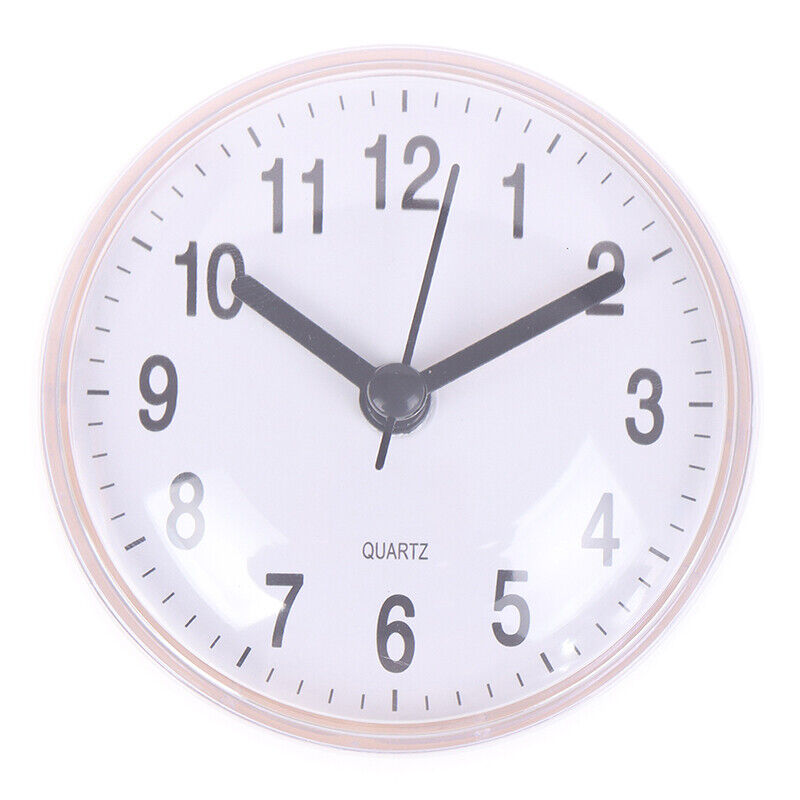 Bathroom Wall Clock With Suction Cup