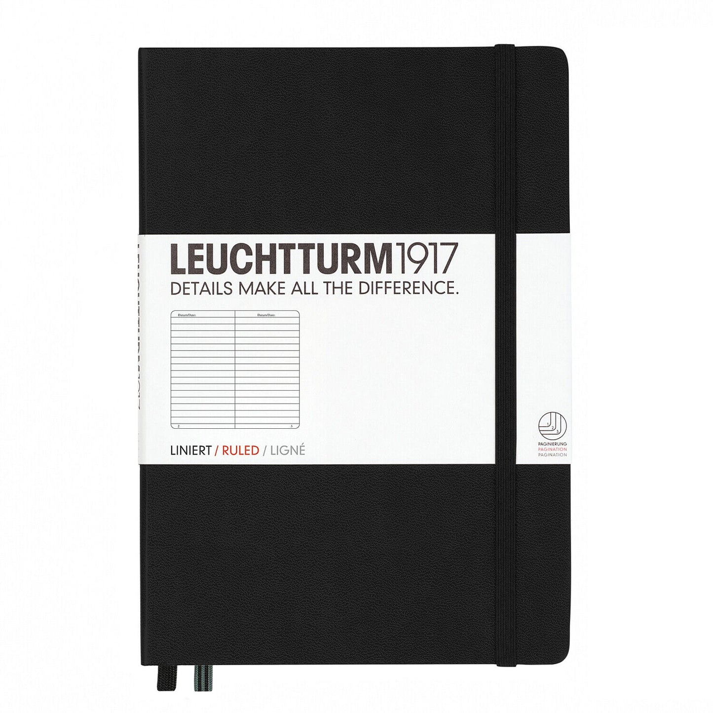 Leuchtturm1917 Classic A5 Hardback Dotted Bullet Journal Notebook