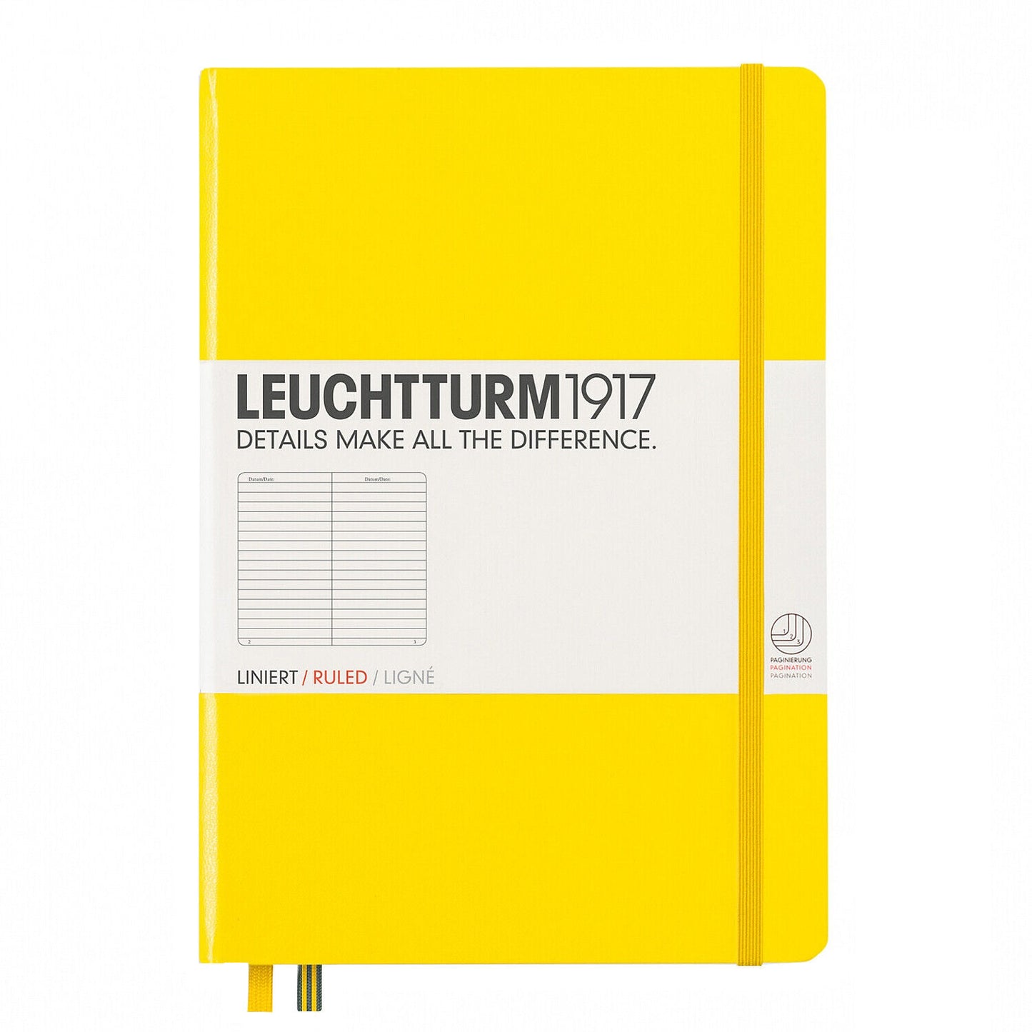 Leuchtturm1917 Classic A5 Hardback Dotted Bullet Journal Notebook