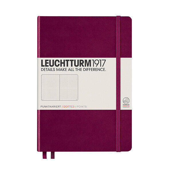 Leuchtturm1917 Classic A5 Hardback Dotted Bullet Journal Notebook
