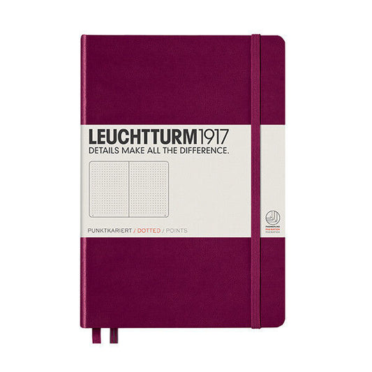 Leuchtturm1917 Classic A5 Hardback Dotted Bullet Journal Notebook