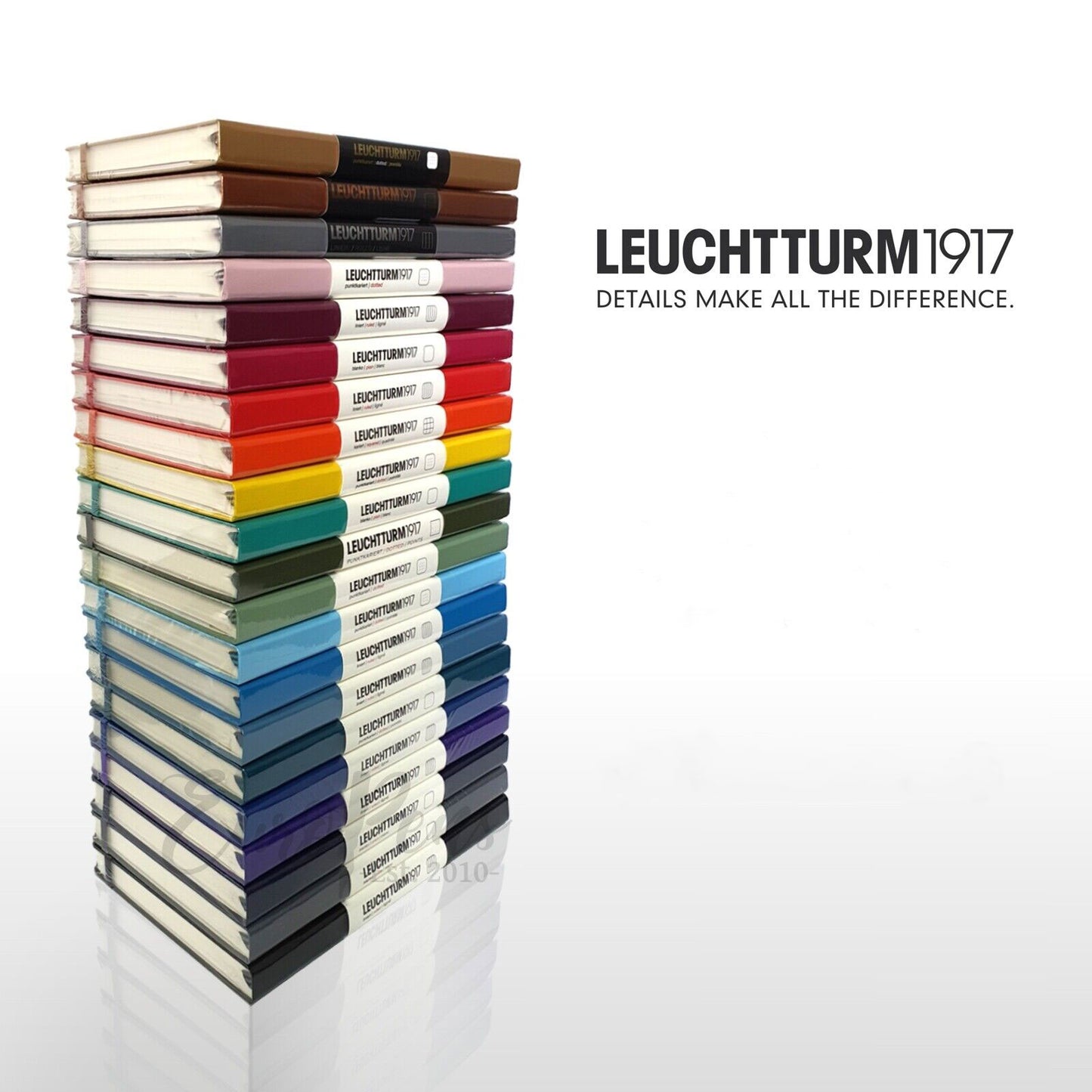 Leuchtturm1917 Classic A5 Hardback Dotted Bullet Journal Notebook