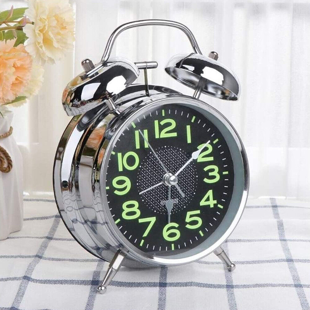 Analogue Loud Twin Bell Bedside Alarm Clock