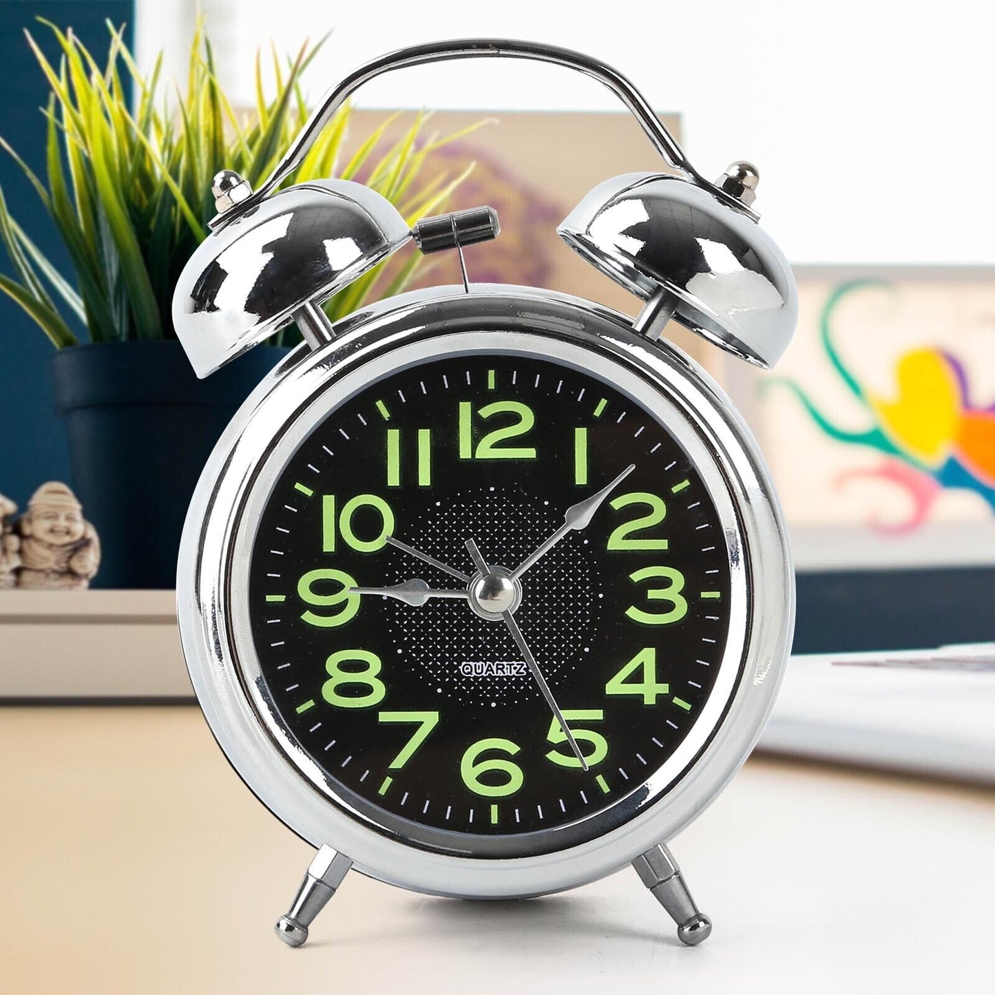 Analogue Loud Twin Bell Bedside Alarm Clock
