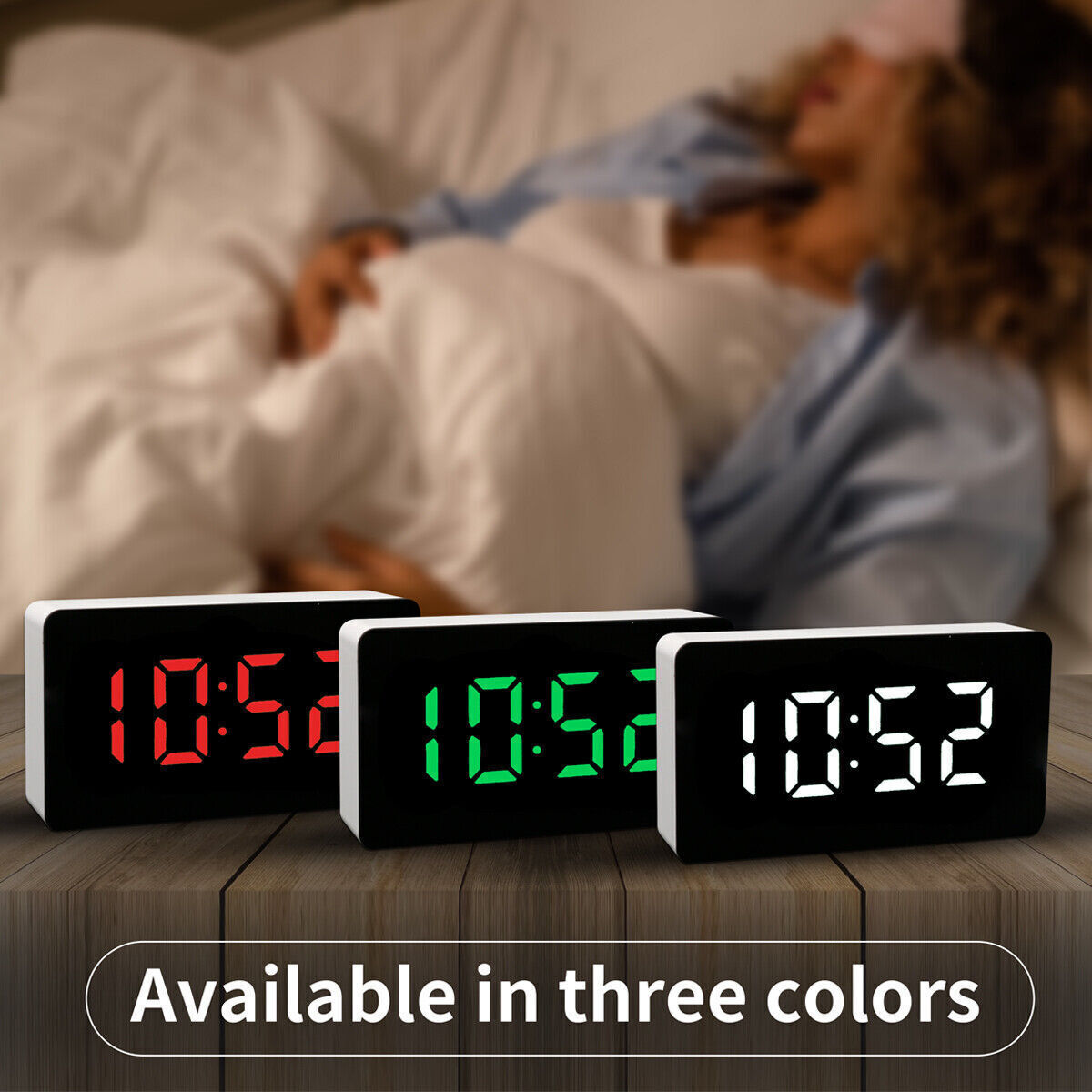 Digital Bedside Alarm Clock