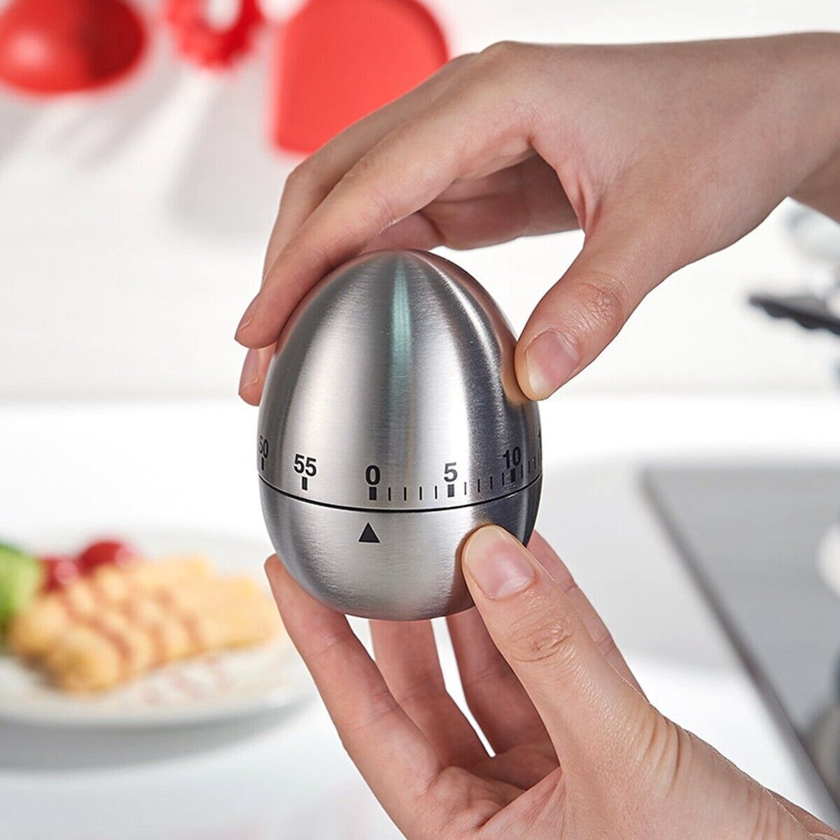 Egg Kitchen Timer Reminder Mechanical Alarm Timer
