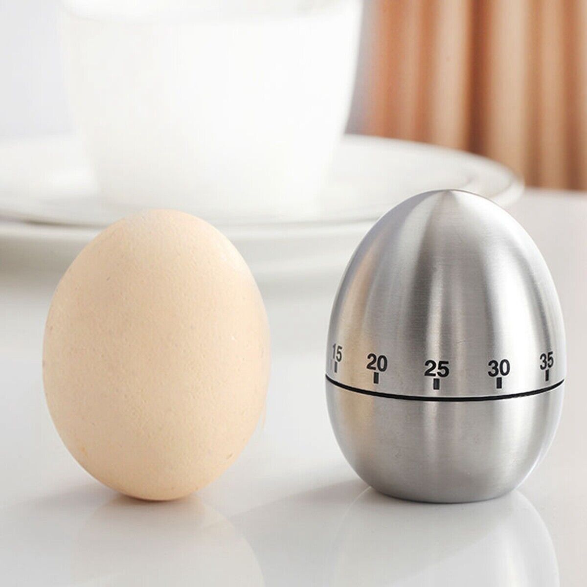 Egg Kitchen Timer Reminder Mechanical Alarm Timer