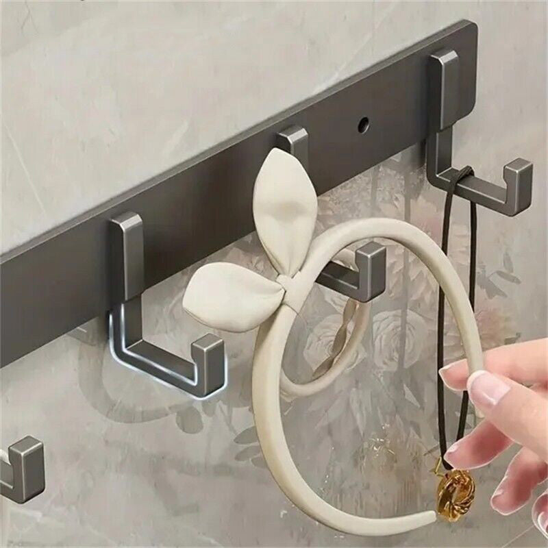 Key Holder Rack With 3 To 7 Hooks Wall Mounted