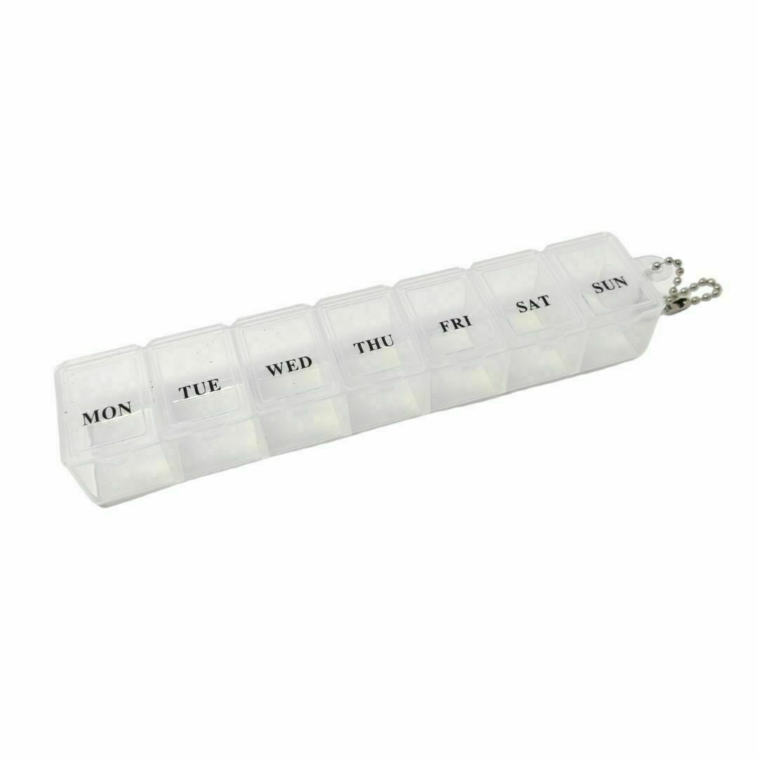 Weekly 7 Day Pill Box Medicine Tablet Organiser Storage Case