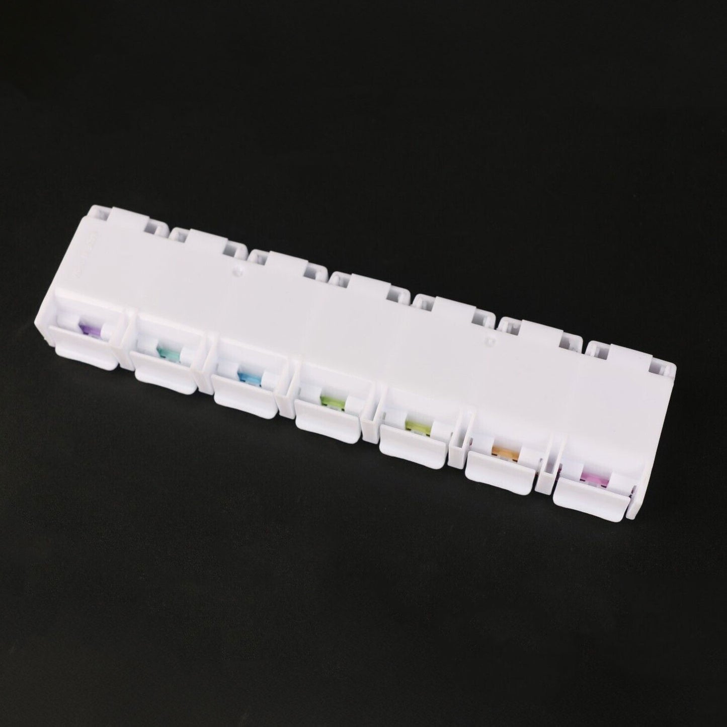 Weekly 7 Day Pill Box Rainbow Coloured Medicine Tablet Organiser Storage Case