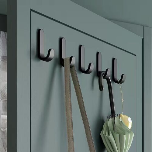 Self Adhesive Key Holder Storage Hooks Wall Mounted Pack of 6