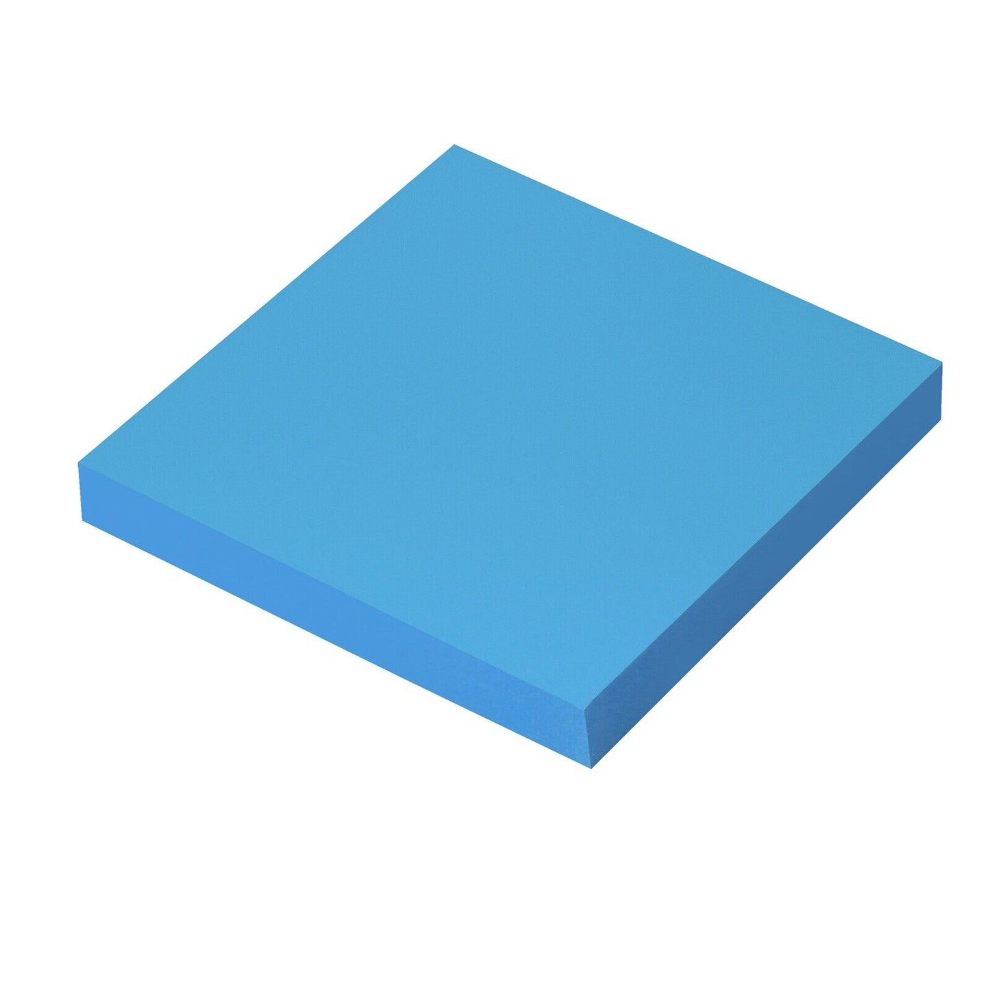 Sticky Notes Removable Reminder Pads Neon Square 76x76 mm Pack of 4