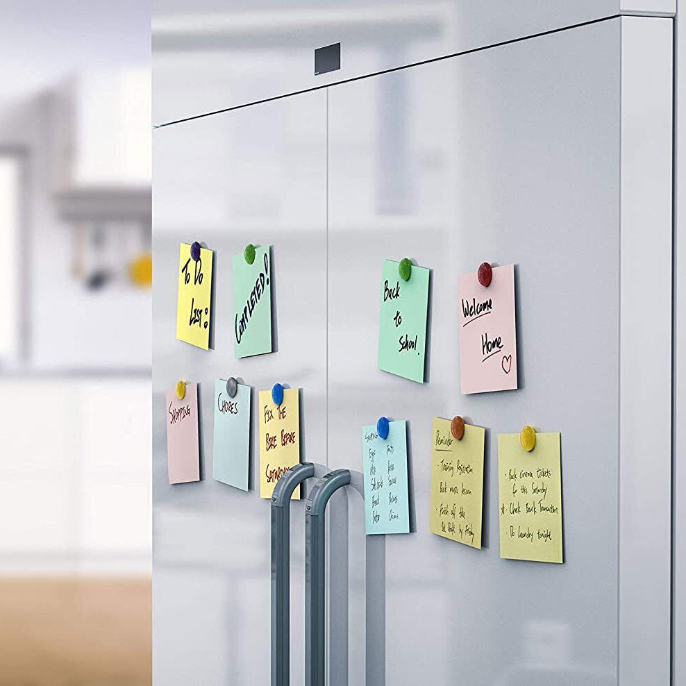 Sticky Notes Removable Reminder Pads Pastel Square 76x76 mm Pack of 2