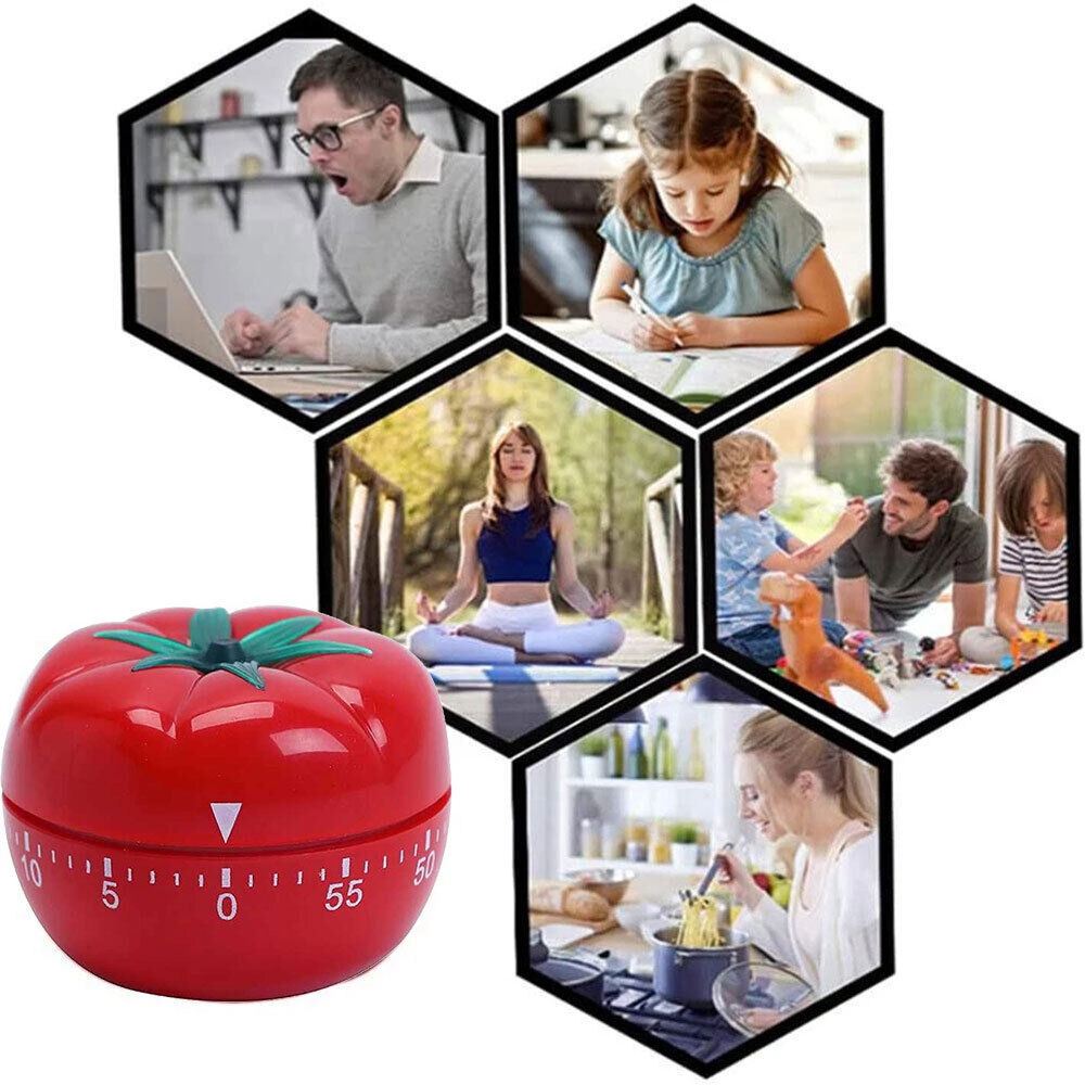 Tomato Kitchen Timer Reminder Mechanical Alarm Timer