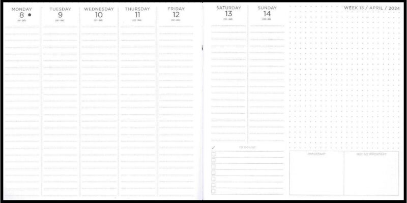 Easynote Luxury Square Dotted Bullet Journal Notebook