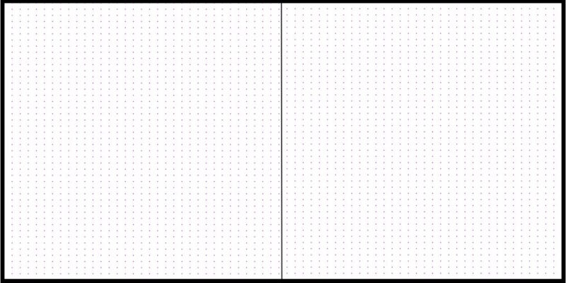Easynote Luxury Square Dotted Bullet Journal Notebook