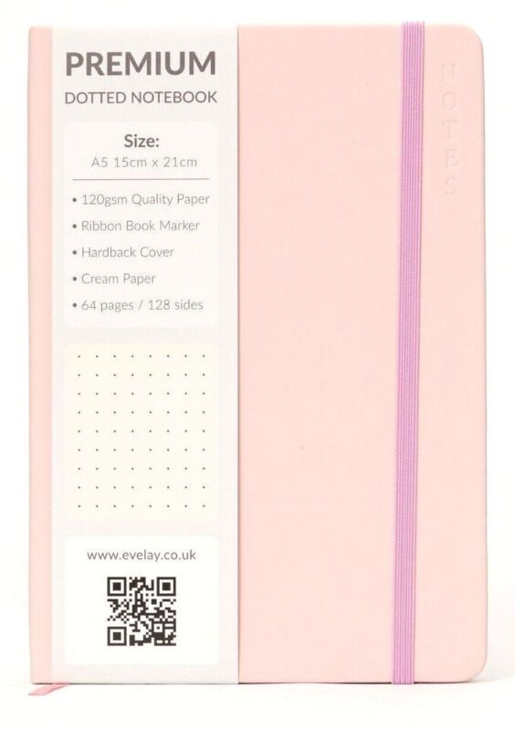 A5 Hardback Premium Dotted Bullet Journal Notebook